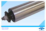 Single sprocket adjustable pressure accumulation roller