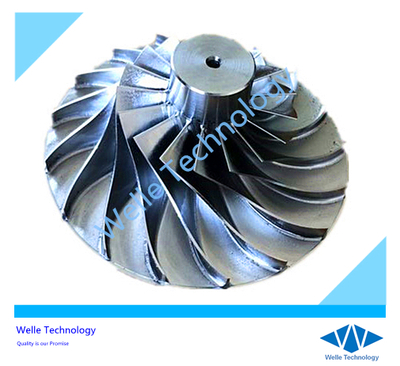 CNC part - turbine blade