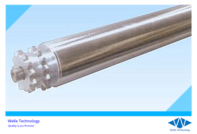 Steel double row sprocket roller