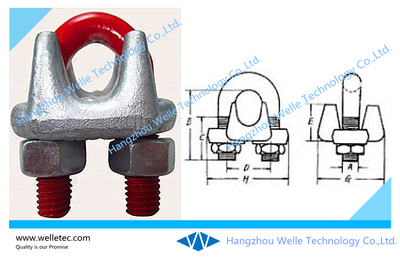 US Type Drop Forged Wire Rope Clip