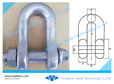 DIN82101 Shackle Form A, drop forged