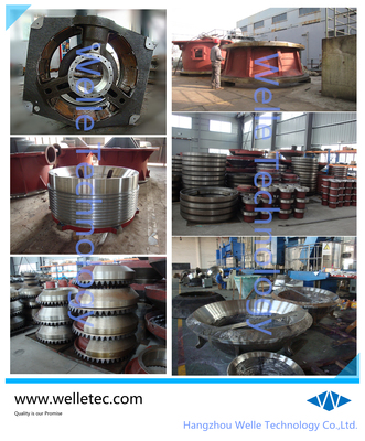 Precision Base Frame, Casting Stamping Forging Parts, Crusher