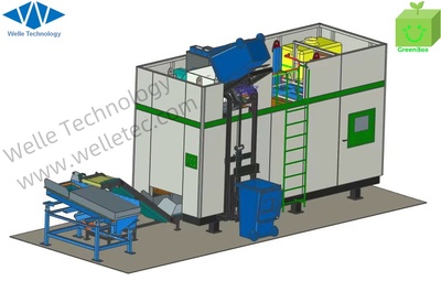 Organic waste treatment equipment 10T Capa- GreenBox