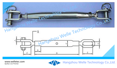 DIN 1478 Rigging Screws