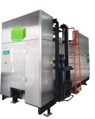 Organic waste treatment equipment 1T Capa- GreenBox